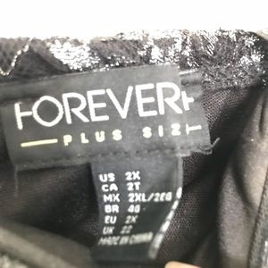 Forever 21 Dresses - Black Lace Strapless Dress Forever 21 Dresses - Black Lace Strapless Dress